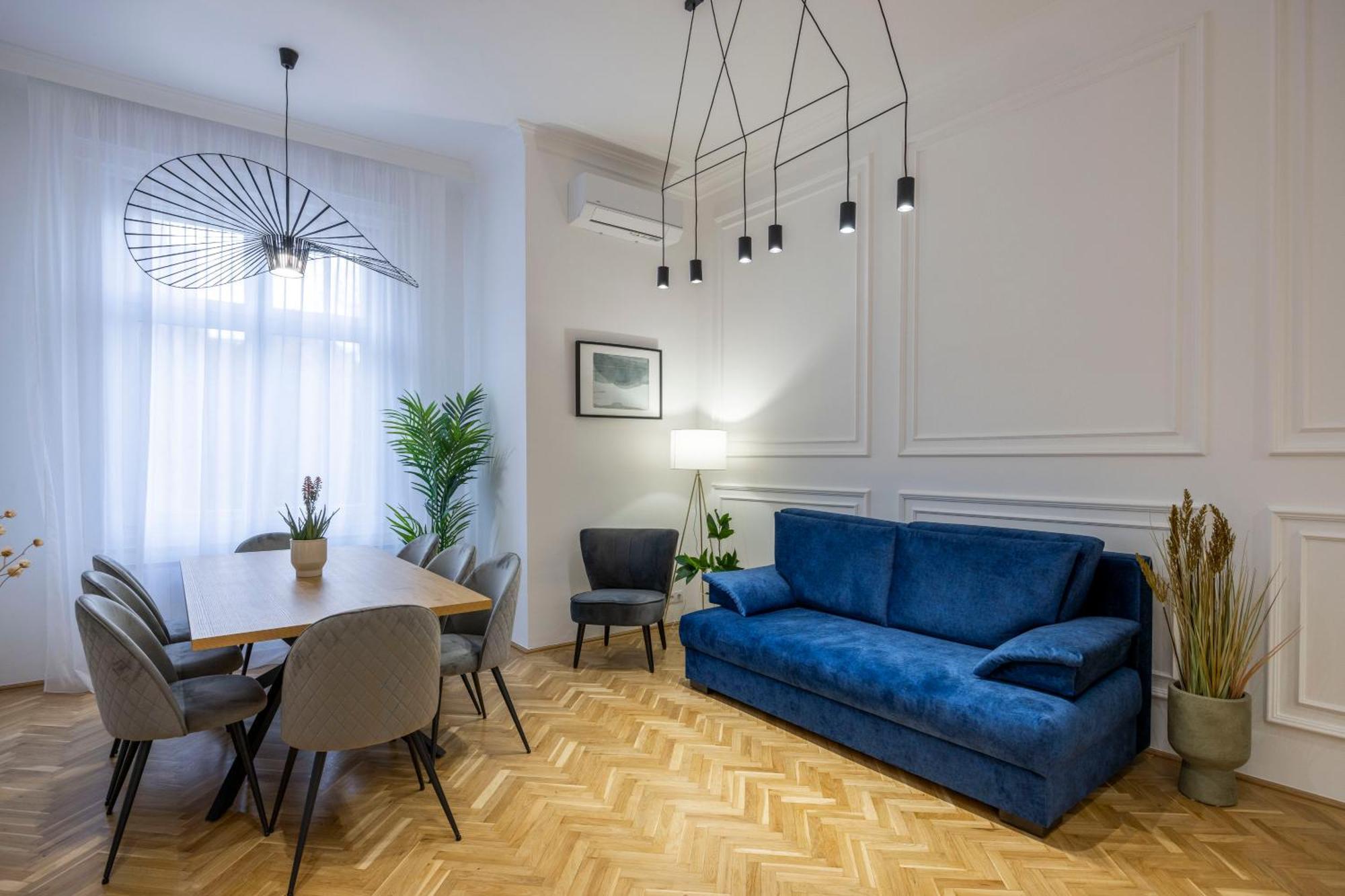 Luxurious Central 4Bedrm 3Bathrm Residence W/ Balcony Budapest Kültér fotó