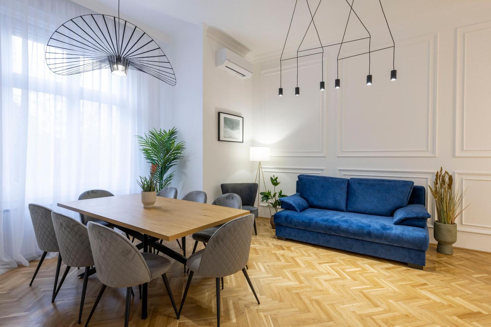 Luxurious Central 4Bedrm 3Bathrm Residence W/ Balcony Budapest Kültér fotó